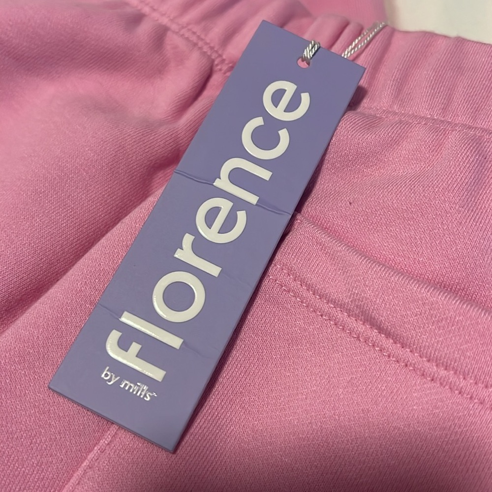 Florence sweat set bubblegum pink color size small